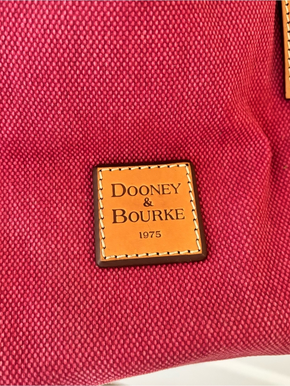Dooney & Bourke Canvas Satchel - Picture 2 of 9
